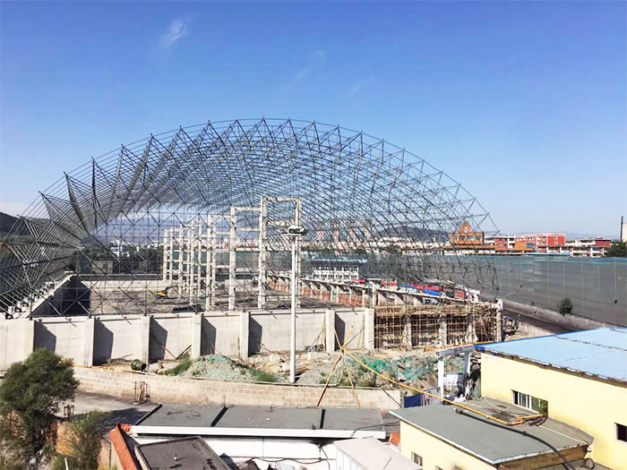 丰台煤矿储煤棚网架工程